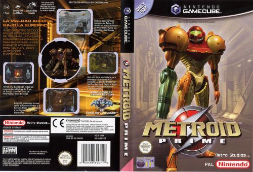 Metroid Prime (v1.02) Cover - Click for full size image